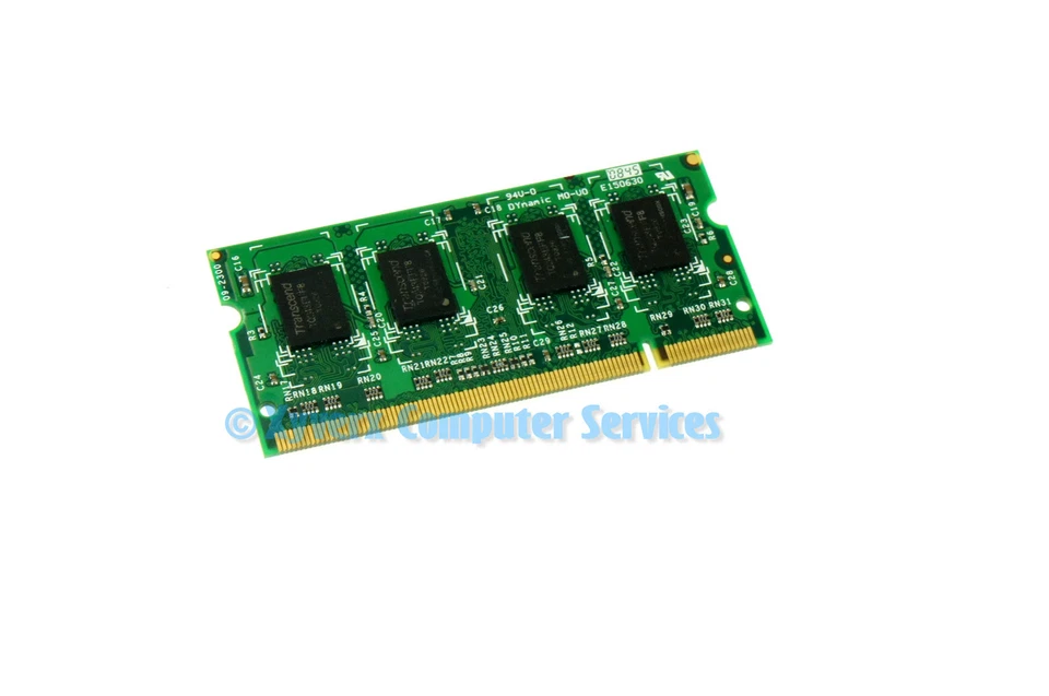 267032-3857 GENUINE ORIGINAL TRANSCEND LAPTOP MEMORY 1GB DDR2 800 SO-DIMM - Image 2 of 2