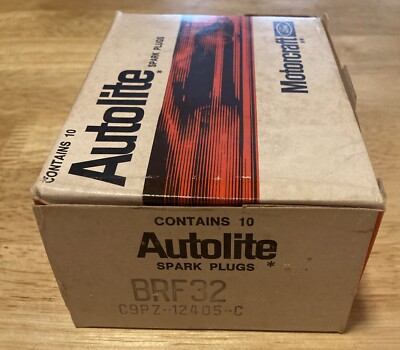NOS Ford Autolite Spark Plugs BRF-32 Mustang Shelby Galaxie Cougar 289 Hipo 428