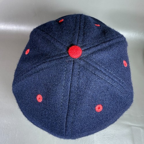 Ebbets Field Flannels Hat Size 7 5/8 Seattle Rainiers Baseball Cap Blue USA Made - Picture 6 of 13