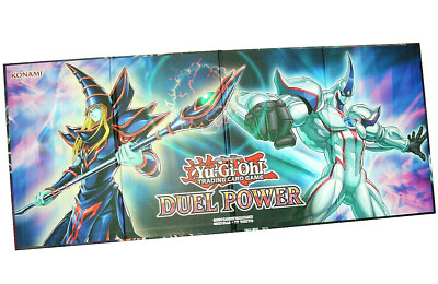 Yu-Gi-Oh! Spielmatte/Playmat Doppelseitiges Motiv Dunkler Magier/Elementarheld !
