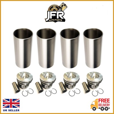 LAND ROVER JAGUAR 2.0 DIESE 204DTA 204DTD AJ20D4 PISTONS WITH CYLINDER LINERS X4