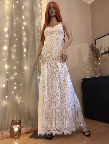 Hochzeitskleid Brautkleid Boho Vintage - Bild 4 von 17