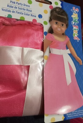 Springfield 18''Doll Punk Party Dress