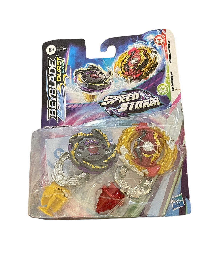 Beyblade Burst Surge SpeedStorm World Spryzen S6 and Betromoth B6