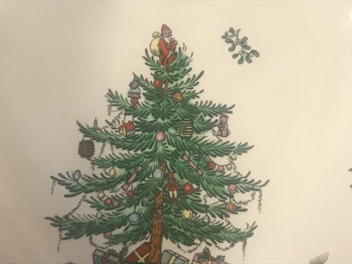 Spode Albero di Natale Cuore Traforato Piatto Caramelle/Noci EX5576 - Foto 2 di 8