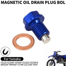 Magnetic Oil Drain Plug Bolt M10mm P1.25mm For Yamaha YZ WR DRZ400