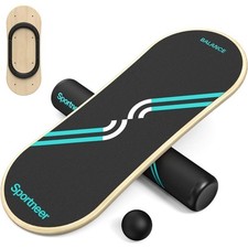 Balance Board 7 Modes Wobble Board with Adjustable Stoppers Exercise