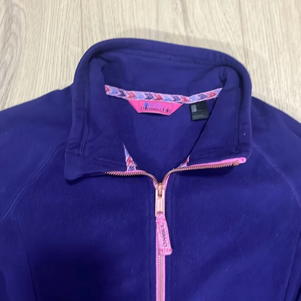 Chaqueta polar con cremallera O’Neill para niños en muy buen estado talla 14 morado Foto 2 de 4