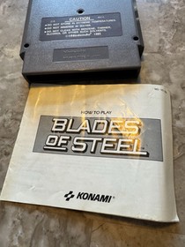 Blades of Steel Nintendo Entertainment System NES Game Authentic Tested Manual