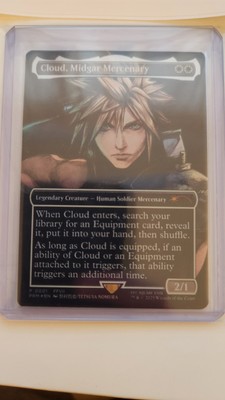 Cloud, Midgar Mercenary (Borderless) Final Fantasy Foil LasVegas