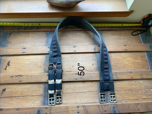 Used Horse Tack Lot- Girths, Stirrups, Boot Bag, Breastplate, Stirrup Cover