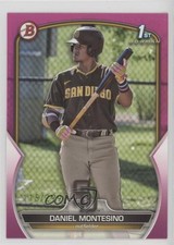 2023 Bowman Prospects Fuchsia 115/299 Daniel Montesino #BP-114 06xp