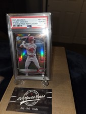 2025 Bowman Sammy Stafura 1st Chrome Reptilian Refractor PSA 10 Pop 7 #BCP100 