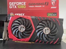 MSI GeForce GTX 1080 Gaming X 8GB GDDR5X Graphics Card - Used, Working
