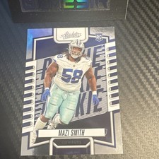 Panini 2023 Absolute Football Rookie Mazi Smith Dallas Cowboys #157