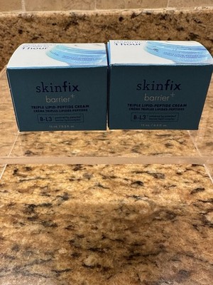 2 Boxes Skinfix Barrier Triple Lipid Peptide Cream 15ml / 0.5oz-Brand New
