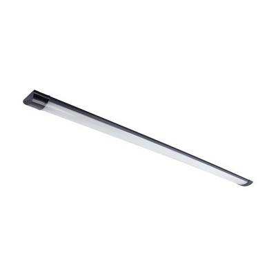 Deckenleuchte LED dimmbar Schwarz Weiß länglich 120 cm groß Deckenlampe Küche