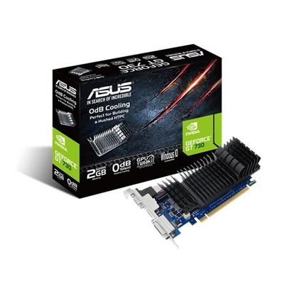 ASUS nVidia GeForce GT730 SL 2GD5 BRK 2GB GDDR5 Low Profile Graphics Card
