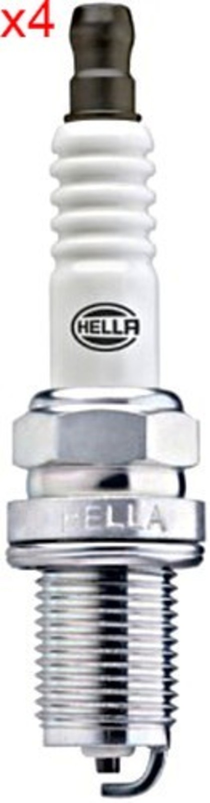 HELLA 4x Spark Plugs For BMW RENAULT 11 II PEUGEOT TOYOTA JAGUAR VW MG