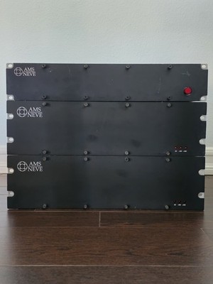 RARE AMS Neve DFC (2) 16-Ch Rackmount Mic Pres (32-Ch Total) w/ PSU
