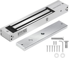 600Lbs/280Kg Electric Magnetic Lock, Electromagnetic Door Lock Holding Force for