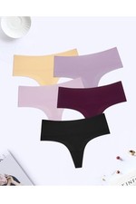 10 PAIRS High Waisted Seamless Underwear Women. Size Large. 2 5packs. NEW.