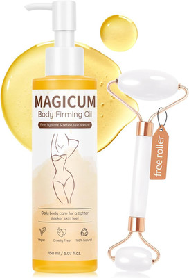 Magicum Body Firming Oil after Shower Body Oils for Women with Massage Roller | 