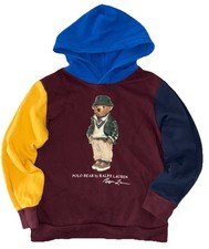 Polo Ralph Lauren Bear Hoodie Kids 6 Color Block