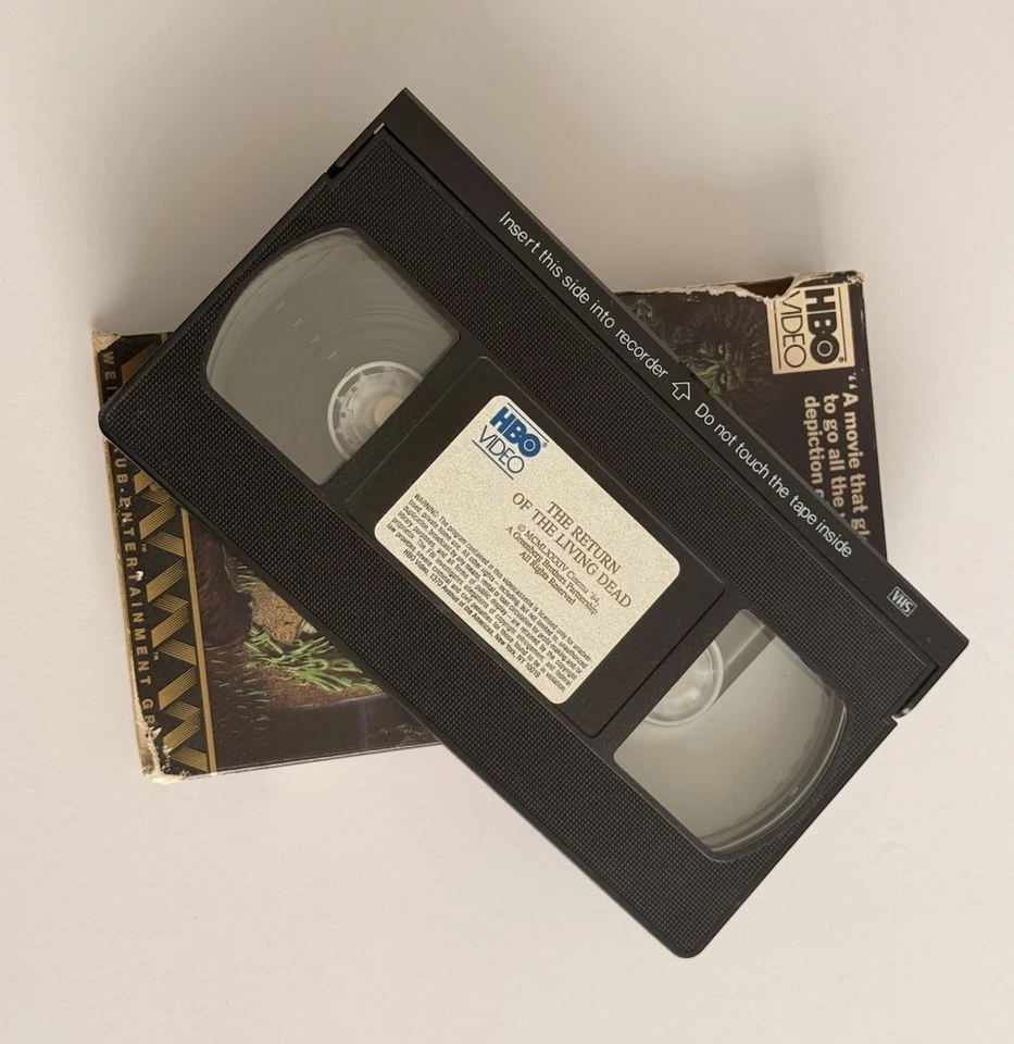 The Return Of The Living Dead VHS Tape HBO Rare - Image 3 of 4
