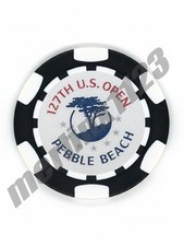 2027 US Open Pebble Beach Dia-magnetic Clay Poker Chip Golf Ball Marker