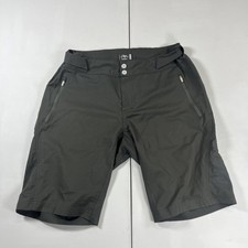 Maloja JanisM Shorts Cycling Riding Trail Water Resistant Stretch Green Men’s L
