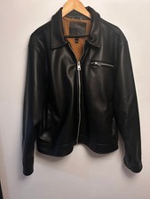 River Island Studios Mens PVC Jacket XL