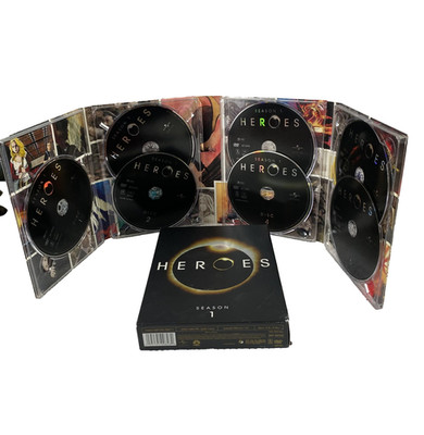 Heroes Season 1 DVD 7 Disc Box Set NBC Universal Sci-Fi Drama Bonus