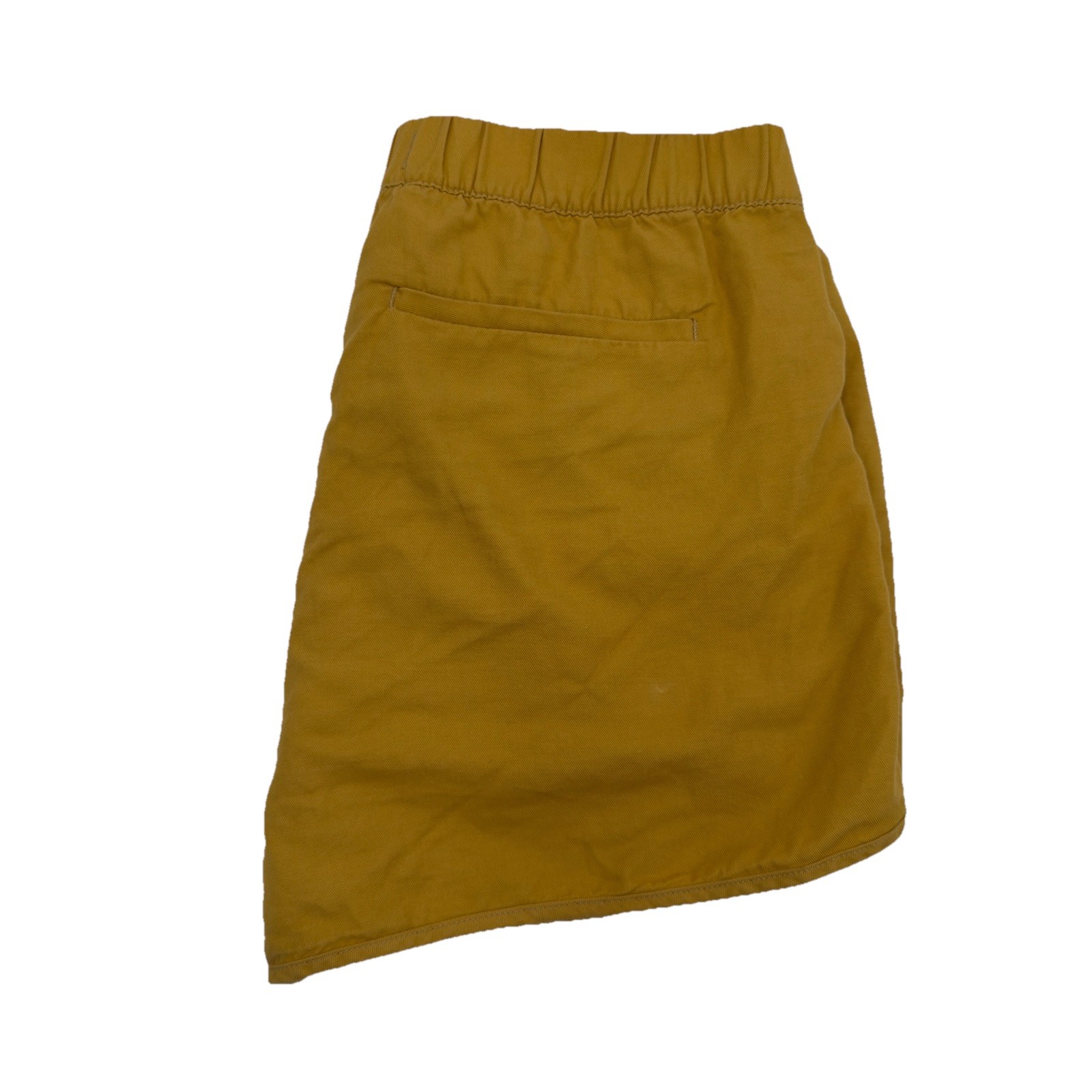 Madewell Mustard Yellow Pull On Shorts Cotton Blend  Women’s Size Small H5956
