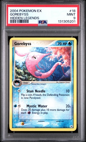Gorebyss graded PSA 9 for sale on eBay