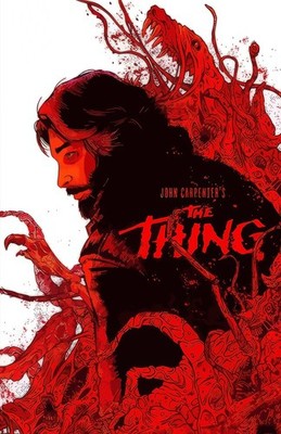 The Thing Red Venom Creature John Carpenter Alien Horror Movie Poster Print Wall