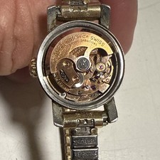 Vintage 1961 Omega Seamaster Ladymatic 11000-61 19mm Automatic Women Working 7