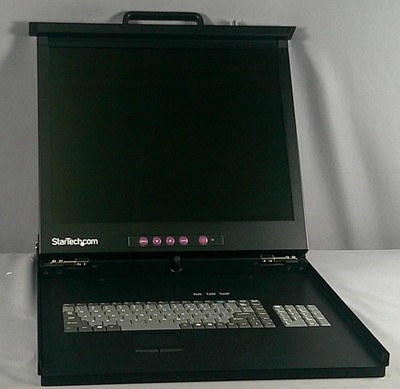 STARTECH KSR-119XX 1U Rackmount LCD KVM Console ***Used Good***