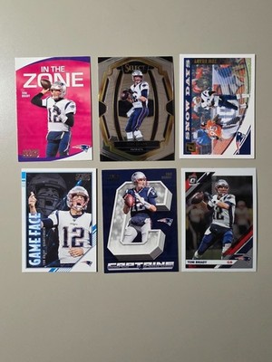Tom Brady - 6 Card Lot, New England Patriots (NM/M)