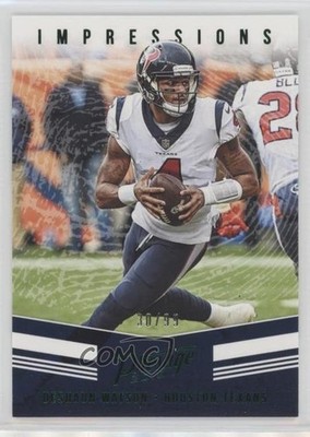 2019 Panini Prestige Impressions Xtra Points Green /99 Deshaun Watson 05k6