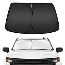 ARISMOTOR Windshield Sun Shade for Ch-evrolet Silverado 1500 2019-2025 2026, ...