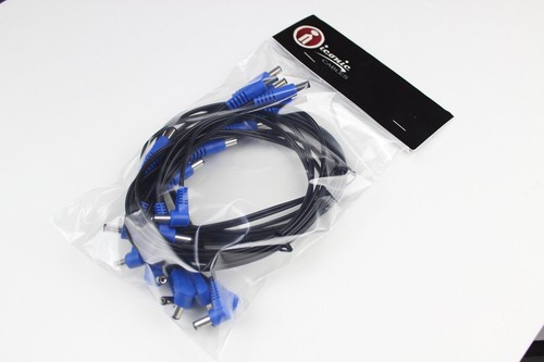 10 Pack Effects Pedal DC Power Patch Cables Cords Pedalboard 5.5mm / 2.1mm 18... - Picture 5 of 7