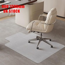 Non Slip Office Chair Desk Mat Computer Carpet PVC Plastic Clear Floor Protector