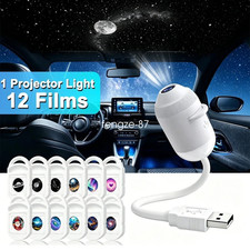 Plug And Play Hd Star Projector Night Light Usb Galaxy Ocean Ceiling Projector