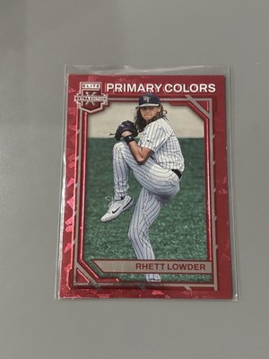 2023 Panini Elite Extra Edition Primary Colors #PC-12 Rhett Lowder Cincinnati