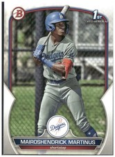 2023 Bowman #BP-55 Mairoshendrick Martinus Prospects