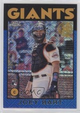 2021 Topps Silver Pack Series 2 1986 Chrome Baseball Blue 140/150 Joey Bart z1r