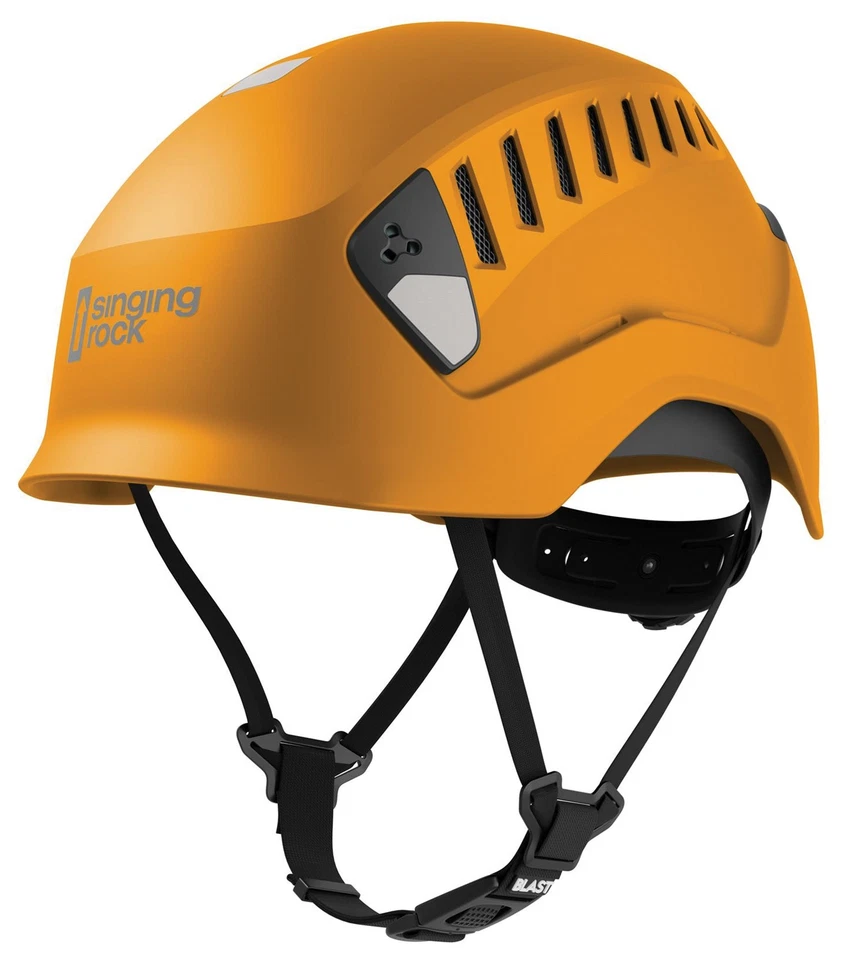 Casco Singing Rock Blast Gold - Certificado CE y EN, Ligero, Ajuste Universal Foto 2 de 4