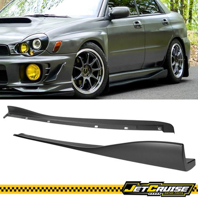 #ad Fits 02 07 Subaru Impreza WRX STI CS Style Side Skirts Extension Rocker Panel PP $104.99