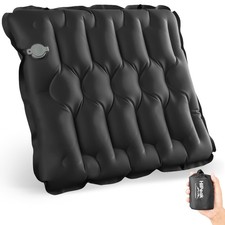 Inflatable Seat Cushion, Lightweight Compact Stadium Seat Pad Camping Seat Cu...